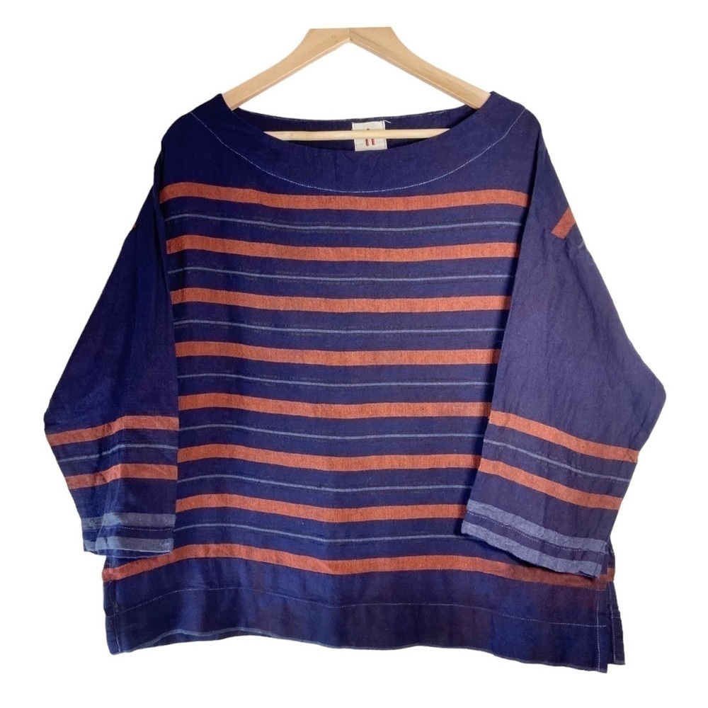 Lemlem Bateau Neck Striped Top NWOT